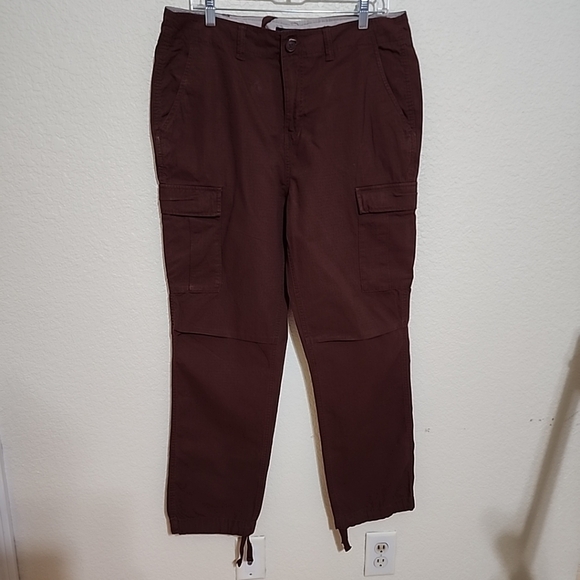 AEROPOSTALE Relaxed Strap Pockets Cargo Pants Brown Men's Size 34/32. - Picture 1 of 8